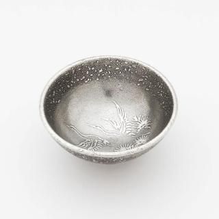 錫 茶壺 鶴 黒漆加工 120g [No.5-2]｜薩摩錫器工芸館