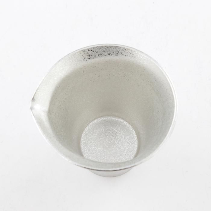 錫 酒器セット きりしま 白吹雪加工 [No.75-5・91A-1]｜薩摩錫器