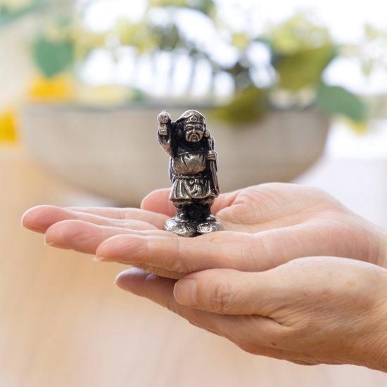 錫 置物 七福神 大黒様 黒漆加工 [No.193-2]｜薩摩錫器工芸館