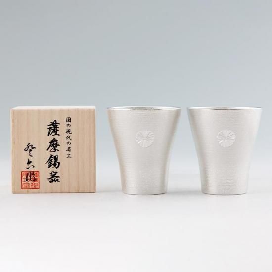 希少品　雪花紋　金縁　洋杯揃　東純司作　オシャレ　共箱　未使用品 杯（開扇柄 ひらきおうぎがら） LSB19755SBK-C637 / 東洋佐々木