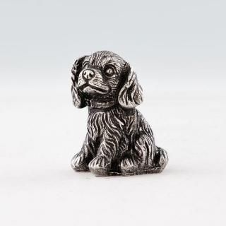 錫の干支の置物 戌（いぬ・犬）丨薩摩錫器工芸館