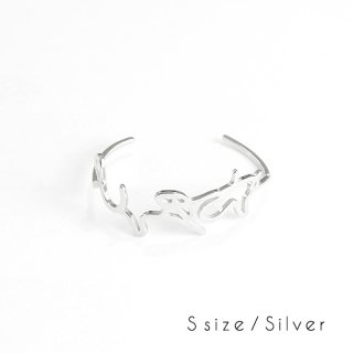 hiragana BANGLE  Ȥ礦 - Silver / 2size