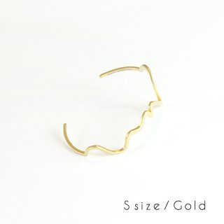 GOLDEN SALEоݡ<br>hiragana BANGLE   - Gold / 2size