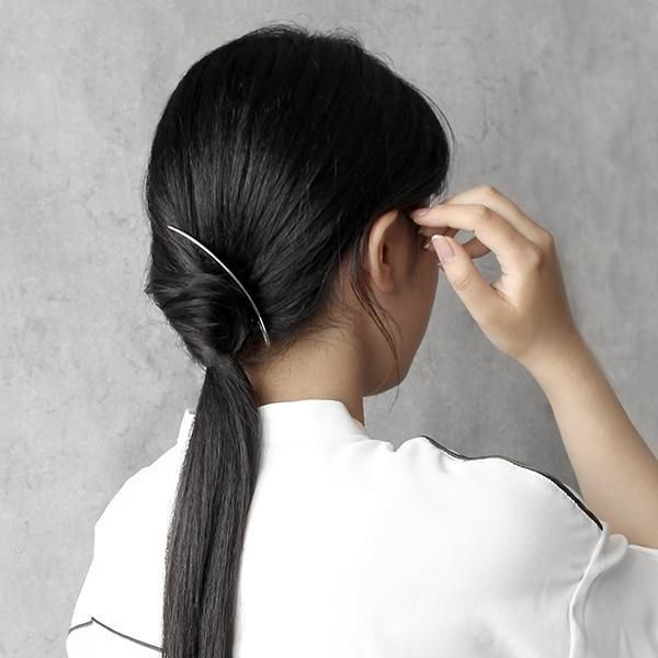 Arc Liner comb Silver - 三代目板金屋 ONLINE SHOP