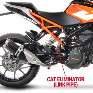 KTM 390DUKE 2017 - 2020 LEOVINCE CAT ELIMINATOR (LINK PIPE)