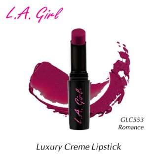 ?妖艶なプラムレッドは全てのエレガンスの為に?GLC553　Romance　 L.A.girl Luxury Creme Lipstick