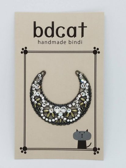 bdcat hand made bindi [Cressent Moon]月型ビンディ - BizarreWitchCraft