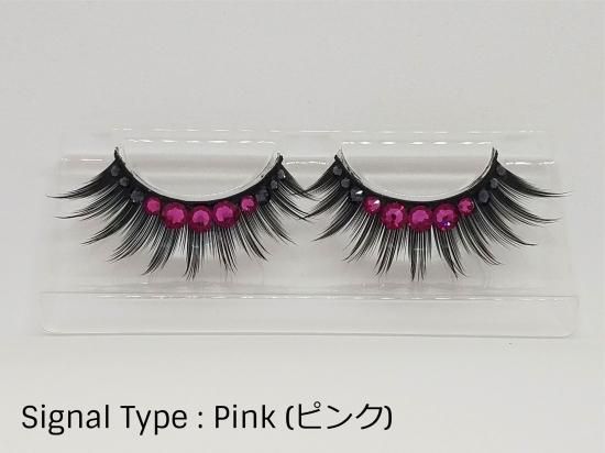 オリジナルスワロフスキー付睫毛Jewelled EyeLash 七色 オリジナルスワロフスキー付睫毛Jewelled EyeLash 七色