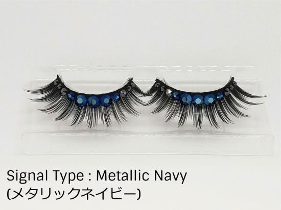 オリジナルスワロフスキー付睫毛Jewelled EyeLash 七色 オリジナルスワロフスキー付睫毛 Jewelled EyeLash 「Signal」全