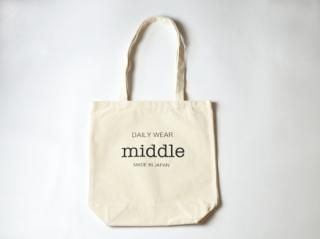 organic canvas tote M