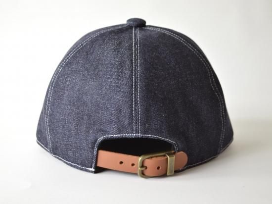 THIRD MAGAZINE ベースボールキャップ デニム　インディゴ NEW ERA(ニューエラ) キャップ 59FIFTY Denim ニューヨーク