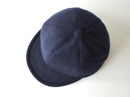 新品　ウールベースボールキャップ ベースボールキャップ OTTOキャップ ウールブレンド フラットバイザー