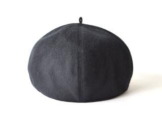 wool beret / BLACK