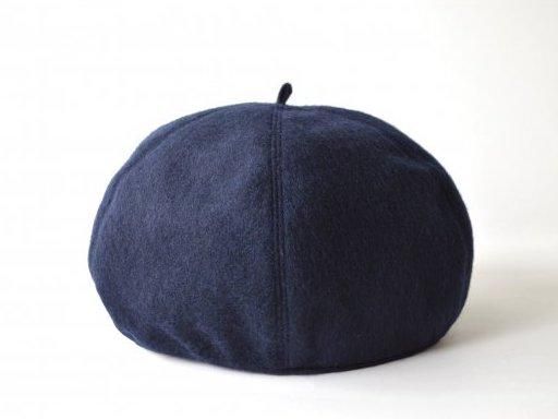 wool beret / NAVY