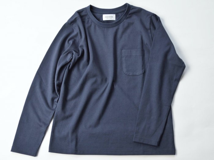 standard poc long sleeve t-shirt /  CHARCOAL GREY