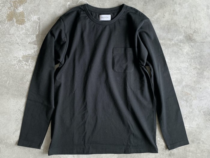 standard poc long sleeve t-shirt /  BLACK