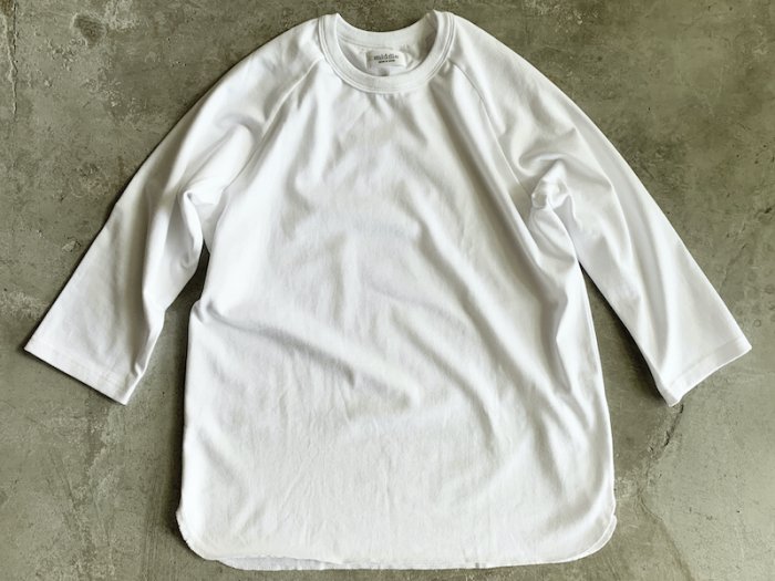 baseball t-shirt /  WHITE
