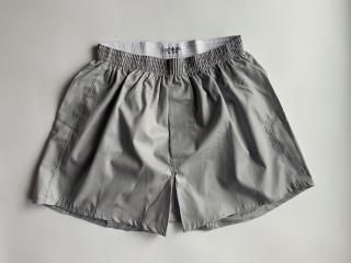 cotton boxer shorts / GREY