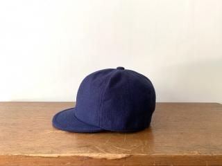 kids cotton linen bb cap /NAVY