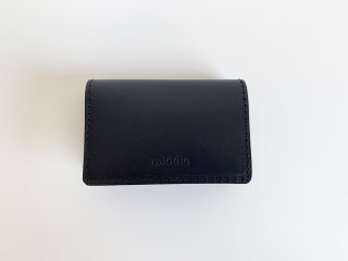 leather card case  / BLACK
