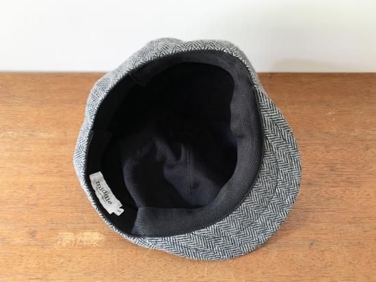 middleミドル〉キッズツイードキャスケット/グレー