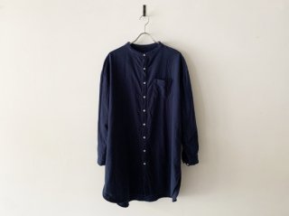 flannel grandpa shirt /  NAVY