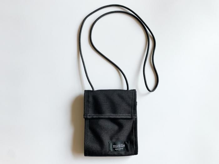 nylon trip wallet / BLACK