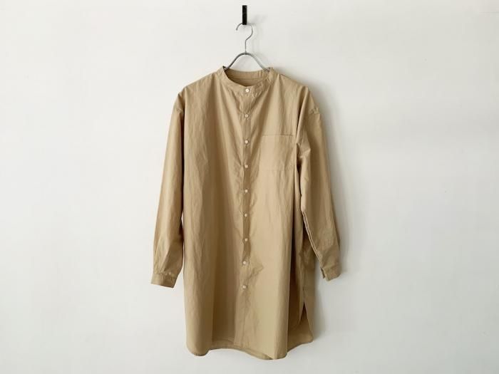 hcd cotton grandpa shirt /  BEIGE