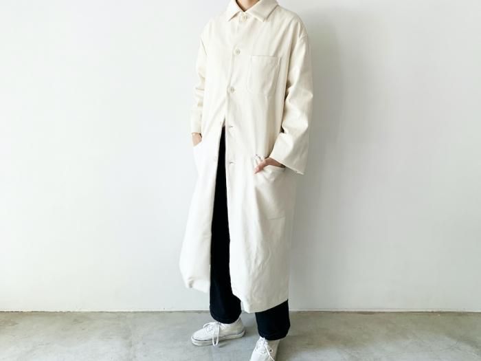 drill overcoat / NATURAL