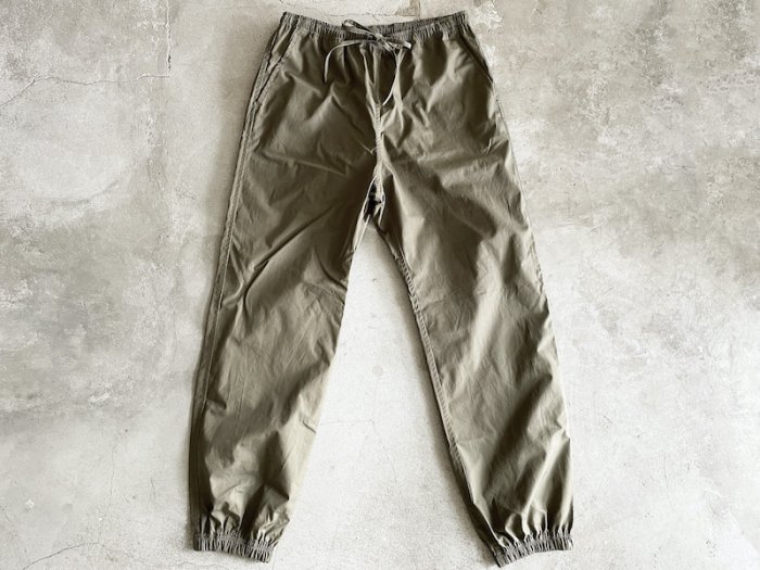 cotton jogger pants / OLIVE
