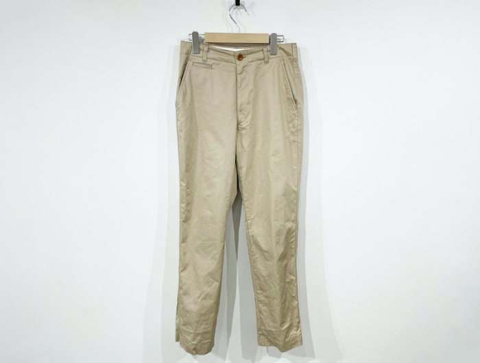 standard chino pants / BEIGE