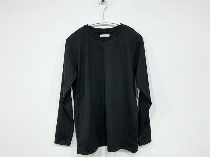 【NEW】standard long sleeve t-shirt / BLACK