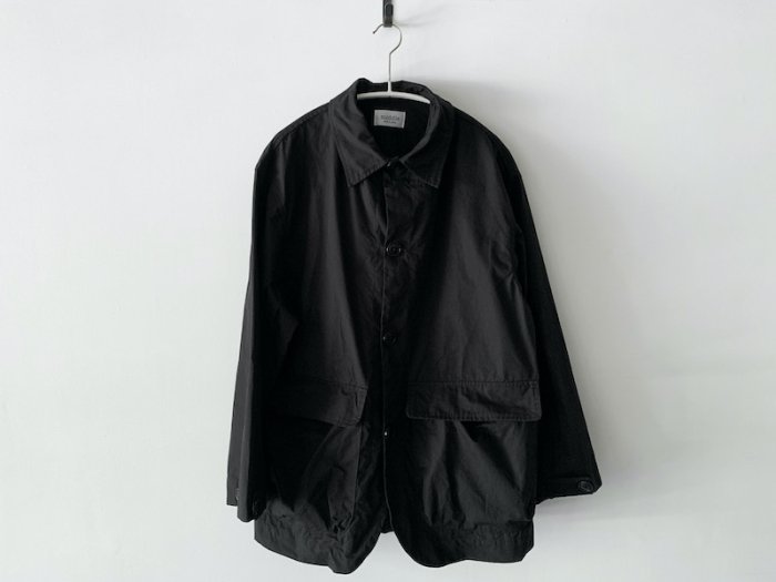 cotton hunting jacket / BLACK