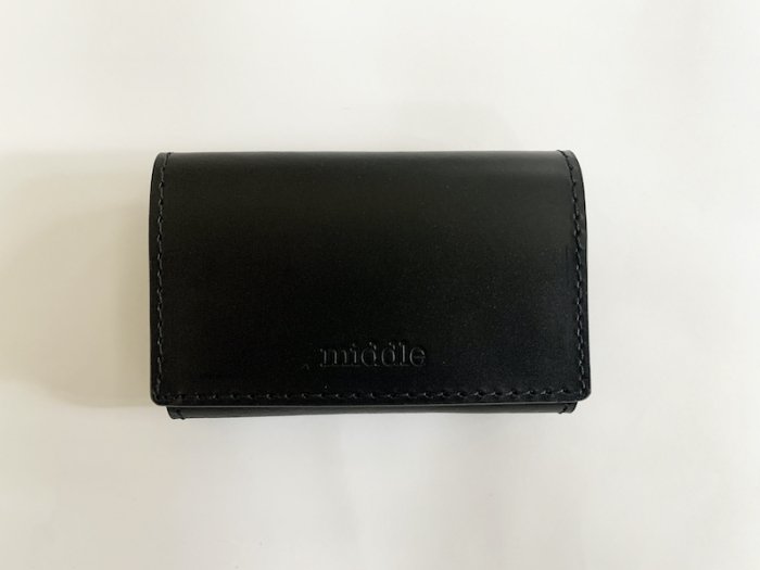 leather key case   / BLACK