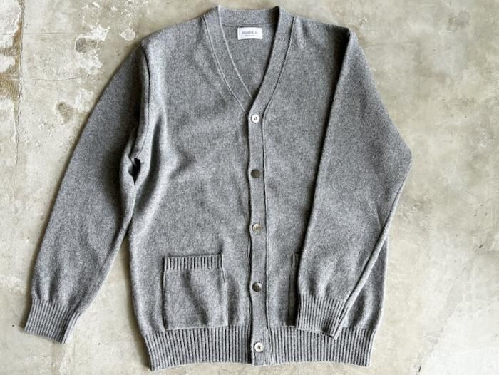 wool 5b cardigan / GREY