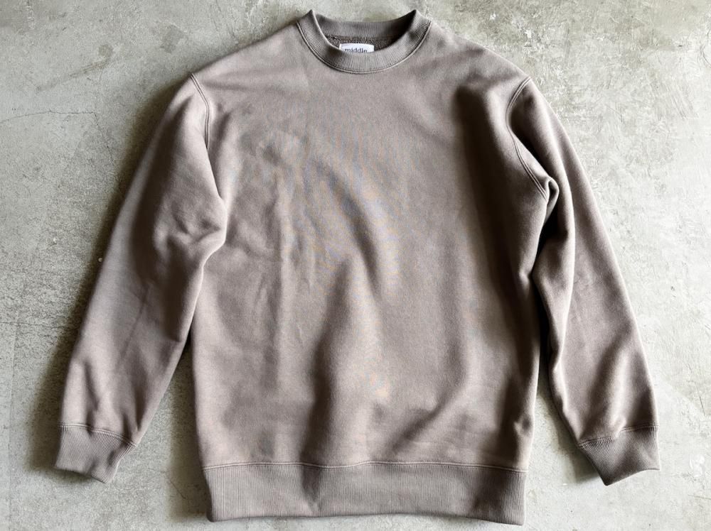 <img class='new_mark_img1' src='https://img.shop-pro.jp/img/new/icons8.gif' style='border:none;display:inline;margin:0px;padding:0px;width:auto;' />crew neck sweatshirt / GREY