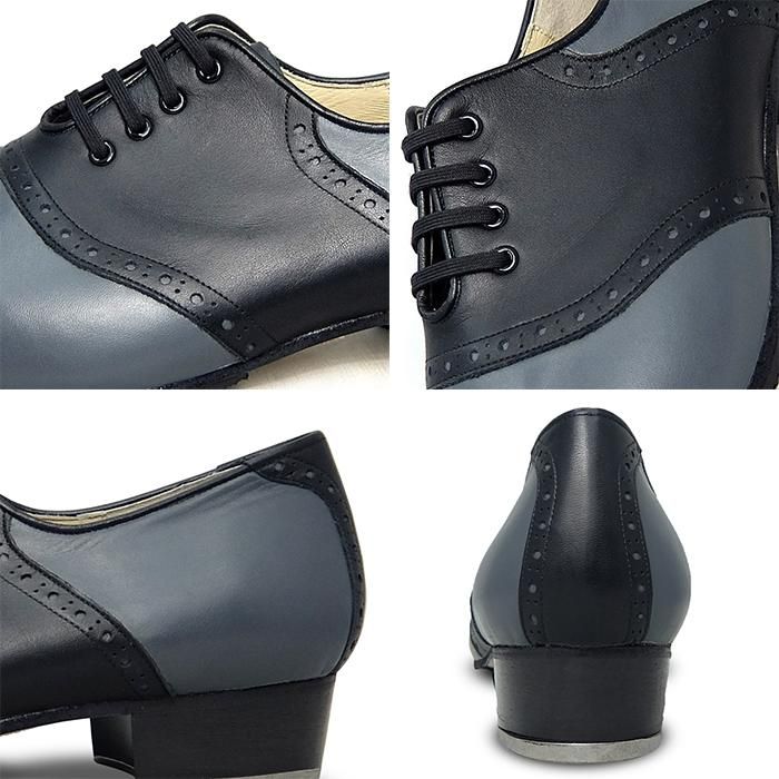 タップシューズ【SAMURAI OXFORD】【日本製】【男性】【黒