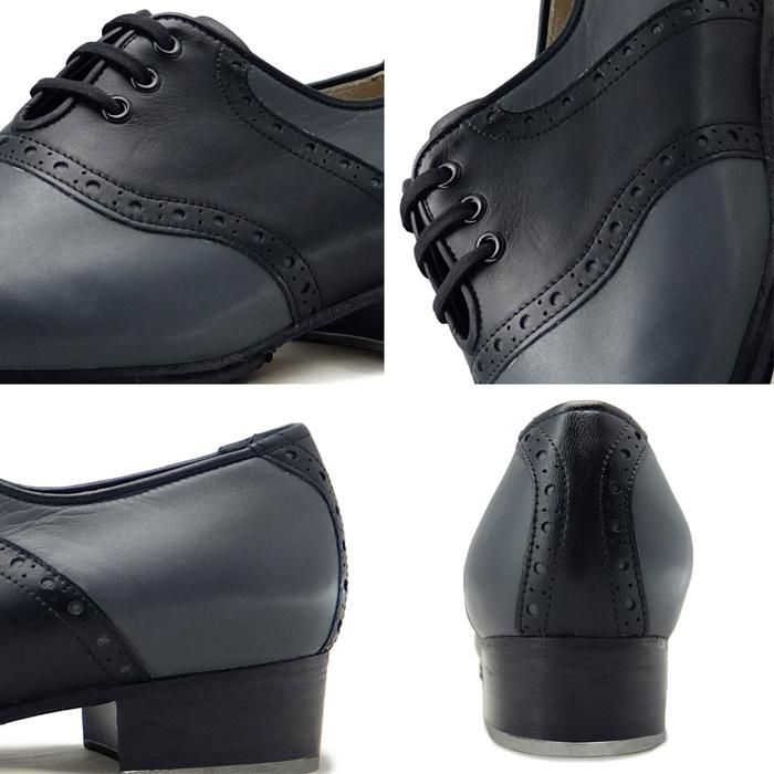 タップシューズ【SAMURAI SADDLE-OXFORD】【日本製】【女性用/子供用