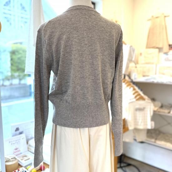 PRISTINE gents 【L】 ヤク混コットンカーディガン PRISTINE gents 【L】 ヤク混コットンカーディガン コットン