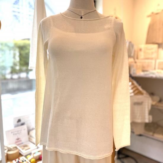 【新品】プリスティン　鹿の子プルオーバー 日本の綿自給率1％を目指し、全国の農家と取組む「国産綿復活