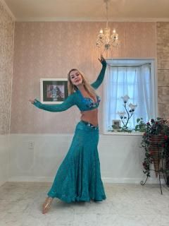 ベリーダンス衣装 - アミーラルージュ ベリーダンスコスチューム