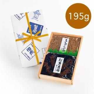 200g】松茸昆布 二色詰合せ(甘口・辛口) - 佃煮元祖 川上商店 200g】松茸昆布 二色詰合せ(甘口・辛口) - 佃煮元祖 川上商店