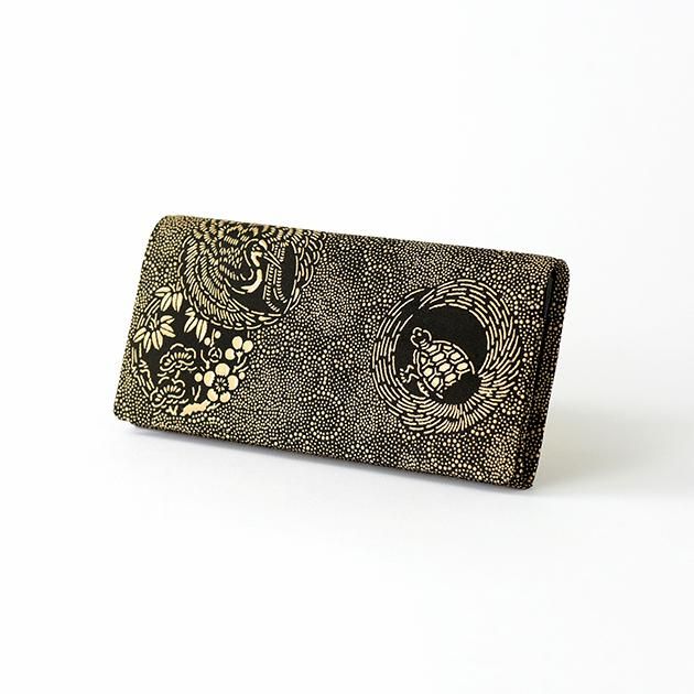 亀印　銅　真鍮/亀型印 束入B「鶴亀」 - 印伝の山本