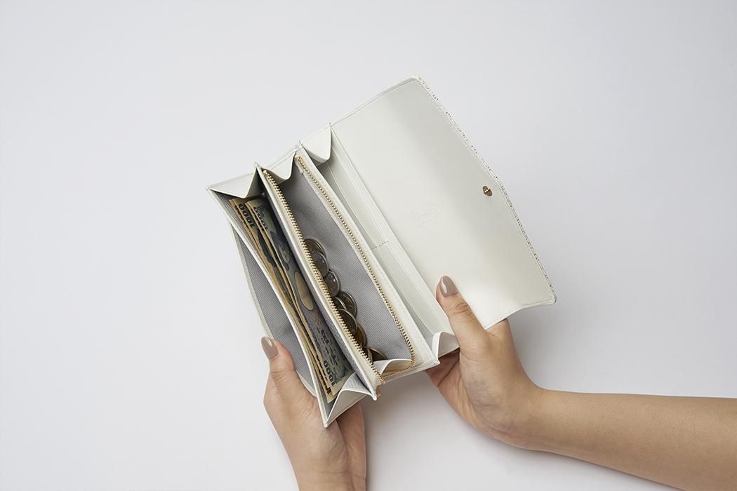 新品・未使用　SAIKAロングウォレット鹿革・牛革 日本伝統工芸 限定色 新品・未使用 SAIKAロングウォレット鹿革・牛革 日本伝統工芸 限定色