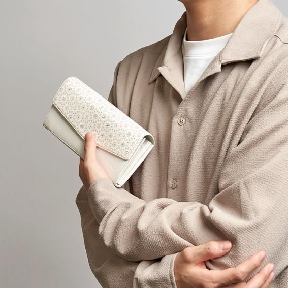 SAIKAロングウォレット / kanoko - 印伝の山本