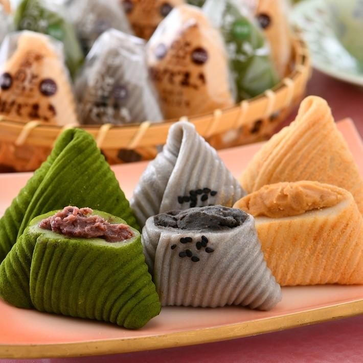 のと千里浜限定品】宇治抹茶＆黒蜜きな粉おだまき（各5個セット）