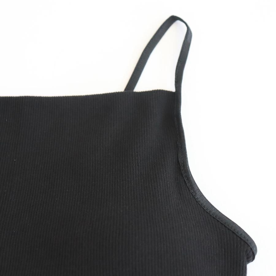 コムデギャルソン　後染めキャミソール　ジョーゼット　ねじれ 1dozen （イチダース）オーガニックコットンテレコキャミソール