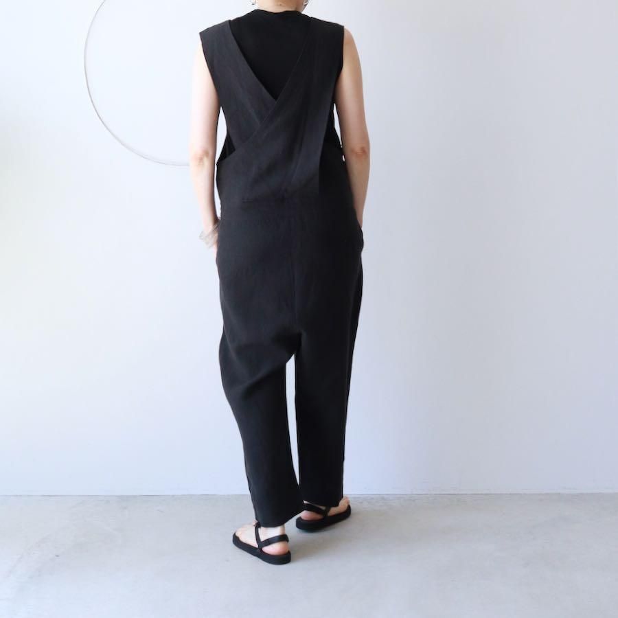 ネストローブ ウール混カシュクールサロペット-
