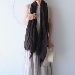 <img class='new_mark_img1' src='https://img.shop-pro.jp/img/new/icons13.gif' style='border:none;display:inline;margin:0px;padding:0px;width:auto;' />soil / COTTON LINEN STOLE(2color)