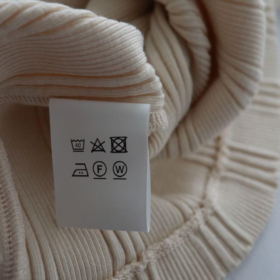 ohh! (オー) Cotton Silk Random Rib L/S Crew